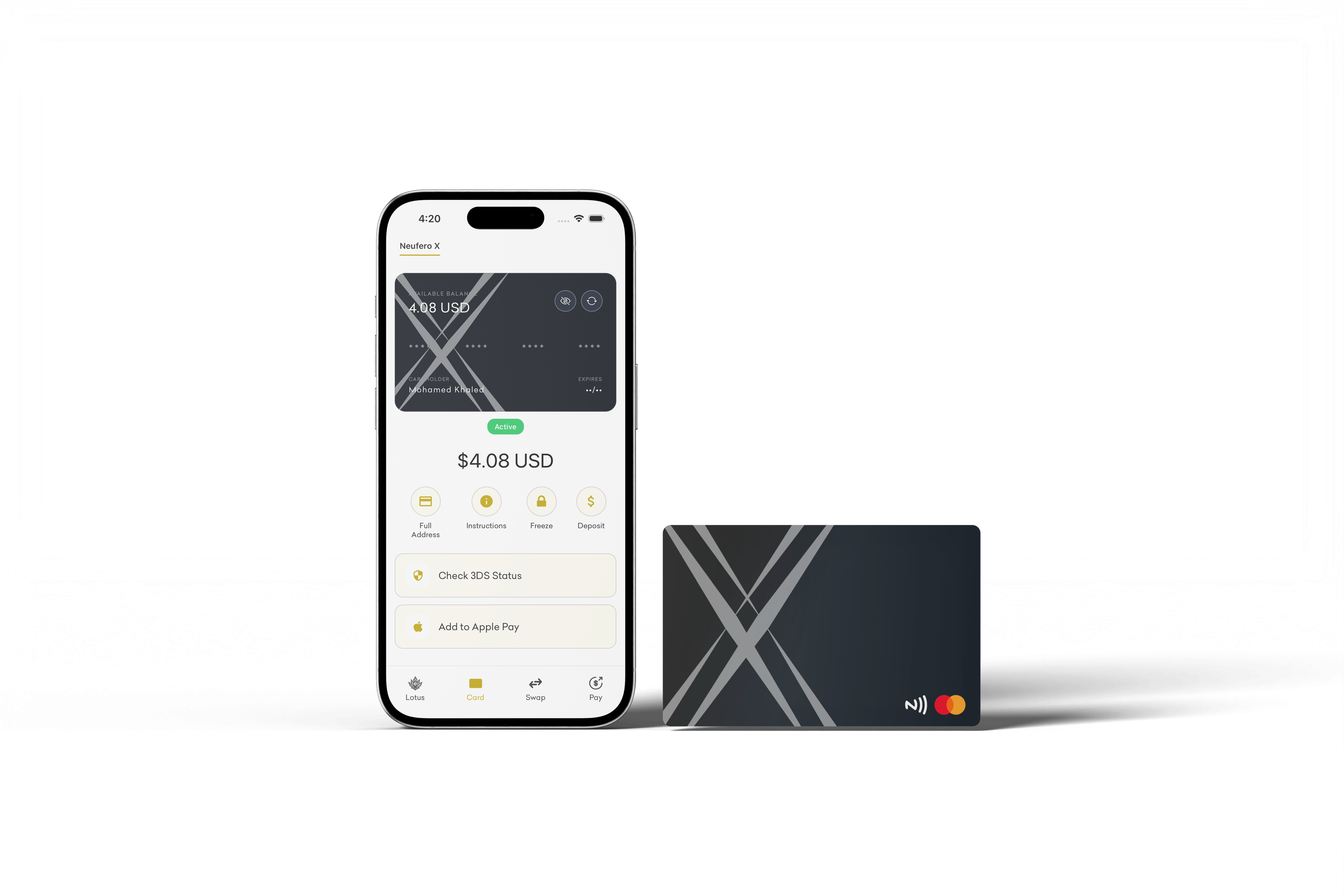 Swap Crypto to Fiat Seamlessly | Lotus Finance